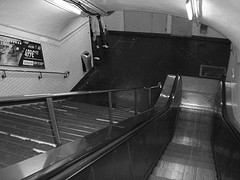 Subway stairwell
