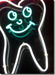 neon tooth