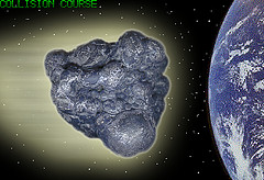 Earth-asteroid impact