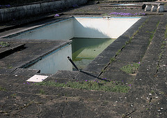 empty swimming pool