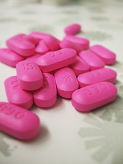 pink pharmaceutical pills