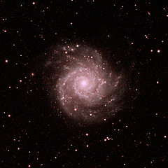 Messier-74 galaxy