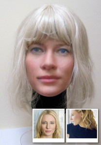 That's My Face portrait mannequin and source photos