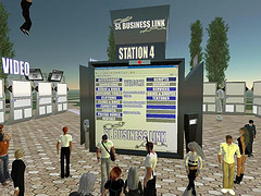 Second Life business link terminal