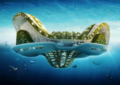 LilyPad floating ecopolis concept