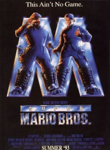 Super Mario Brothers movie promo poster