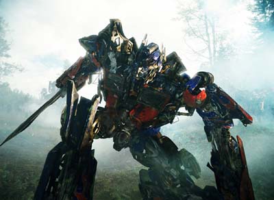 Optimus Prime from Michael Bay's Transformers Revenge of the Fallen.